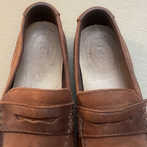 UGG Mens Brown Tan Suede Leather Loafers Size 8 main image 8